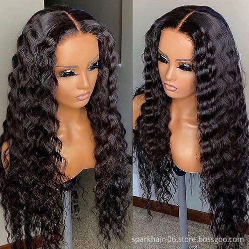 Human Hair Wigs HD full Lace hair Glueless Lace front Wigs human hair transparent lace frontal wigs for black women